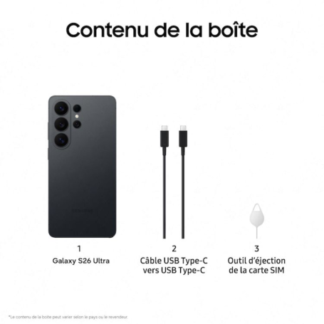 Samsung Galaxy S26 Ultra 5G 512 Go Neuf
